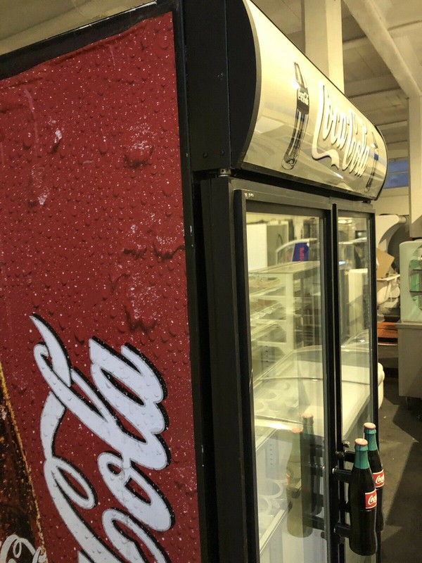 True Coke Branded Display Chiller