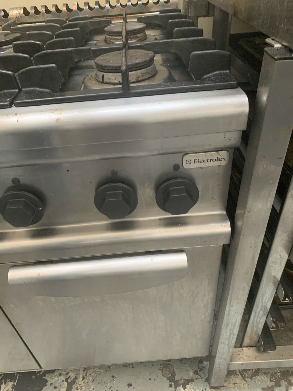 Secondhand Catering Equipment Gas Range Cookers Electrolux 6 Burner