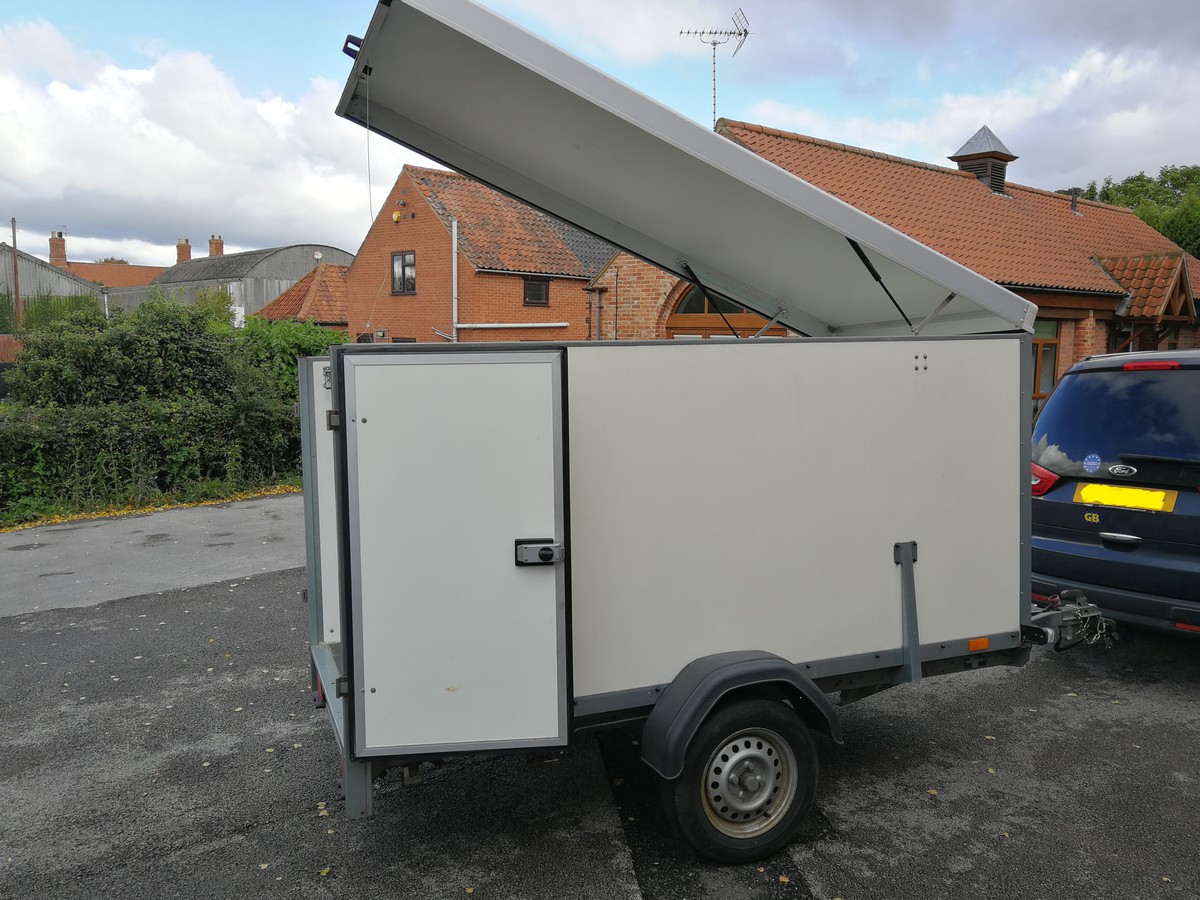 Secondhand Trailers Box Trailers Brenderup 2260 Cargoliner 750KG Yorkshire