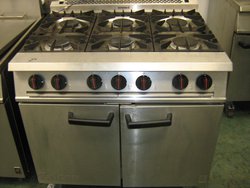 6 Burner Commercial cooker