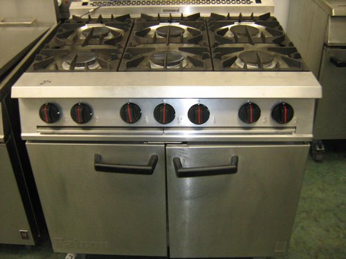 6 Burner Commercial cooker