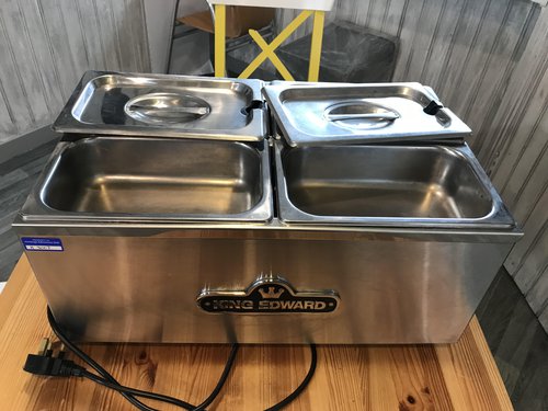 Four pot Bain Marie for sale