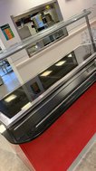 Hot food serving counter