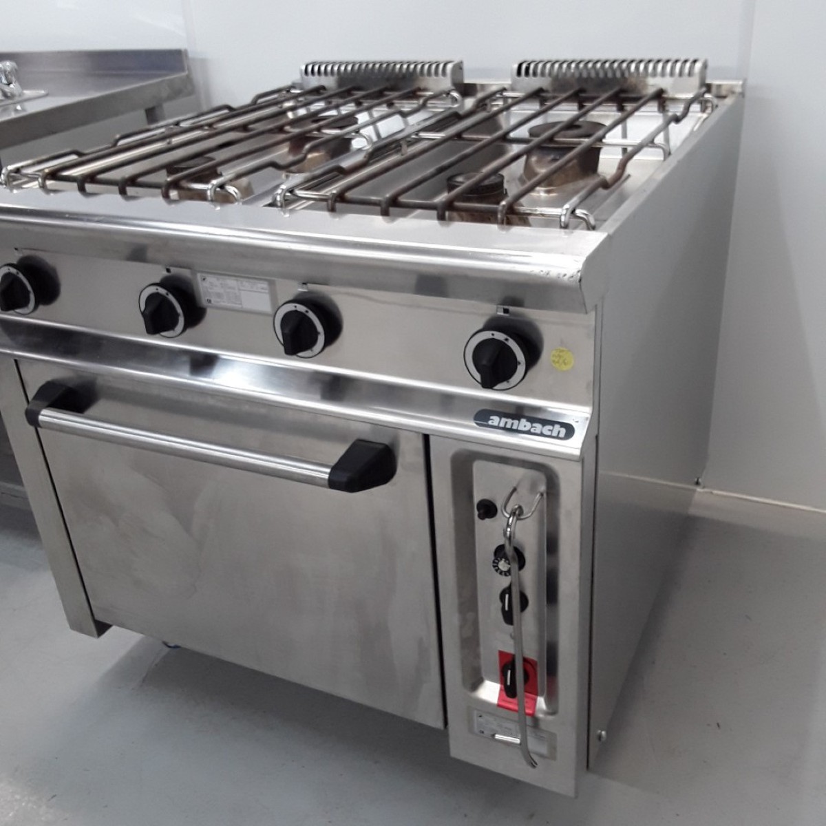 Secondhand Catering Equipment Gas Range Cookers Used Ambach 90 4