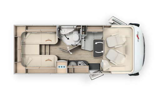 4 Berth motorhome for sale