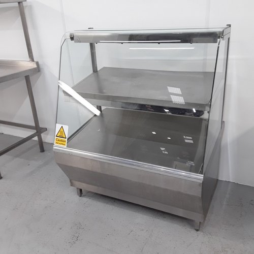 Heated display counter Heated display counter