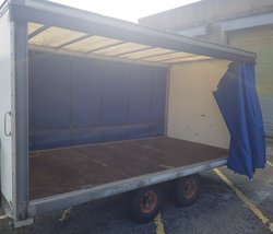 Low Bed Curtainside Trailer