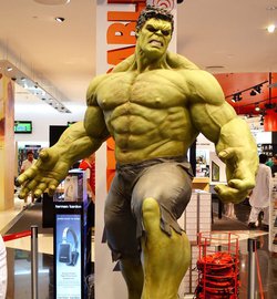 The Hulk - Life sized prop