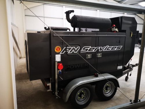 Visa 40Kva Generator on Trailer Visa 40Kva Generator on Trailer