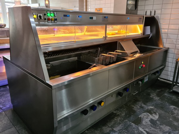 Gas fish and chip shop range