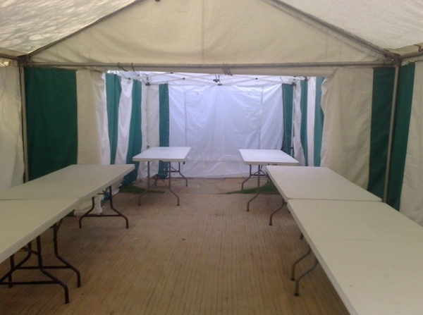 Small marquee hire