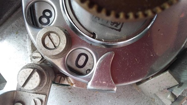 1960s vintage alarm dial