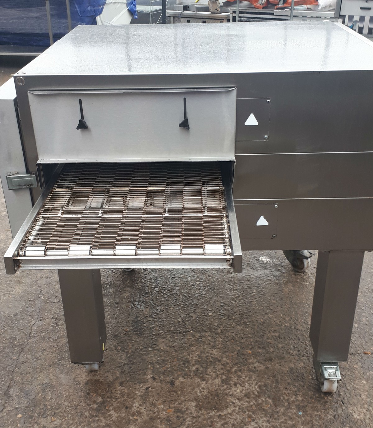 Secondhand Catering Equipment Pizza Ovens Electric Conveyor Pizza