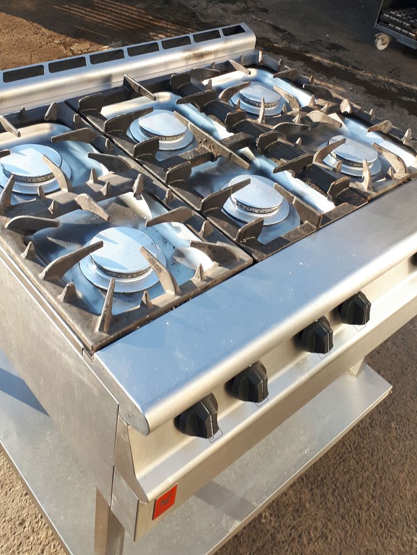 Secondhand Catering Equipment Boiling Tops and Hobs Falcon Six
