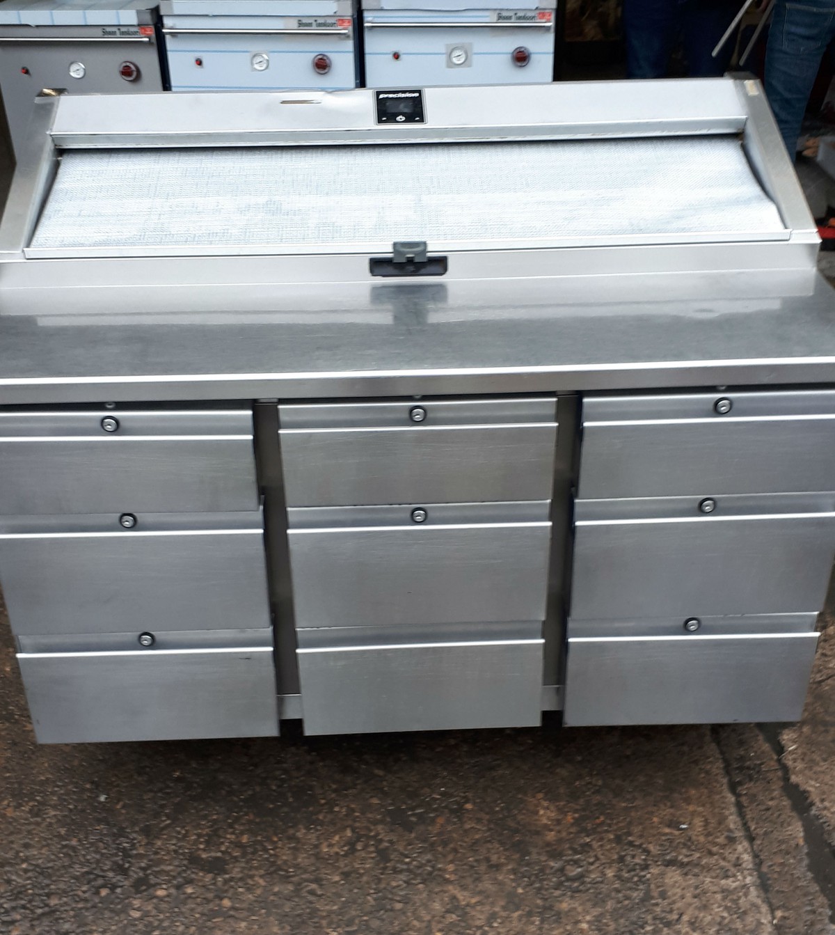 Secondhand Catering Equipment Toppings Chiller / Fridge Pizza Prep