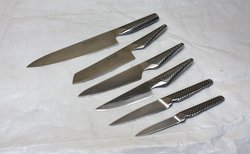 set of 6 global kitchen knifes