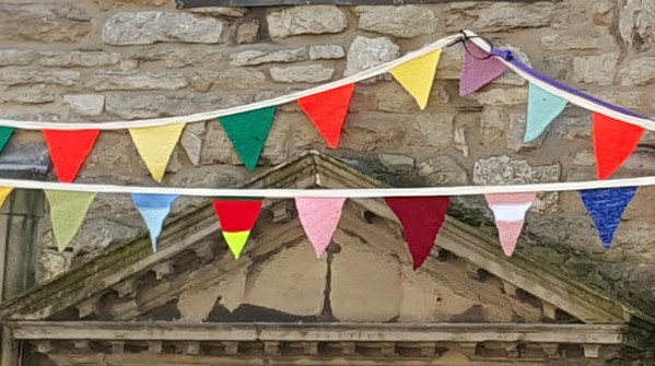 Knitted Bunting for sale