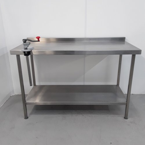 1.4m stainless steel table