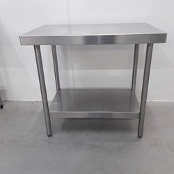 90cm stainless steel table