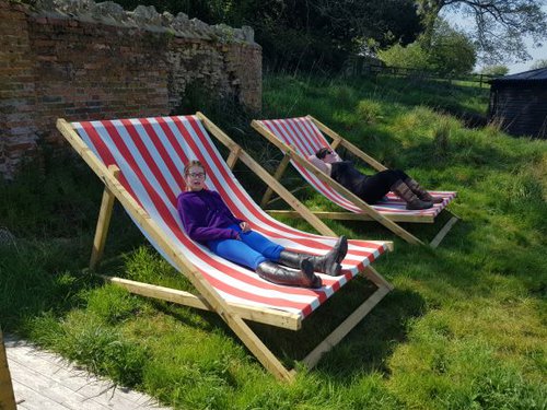 GIant deck chair