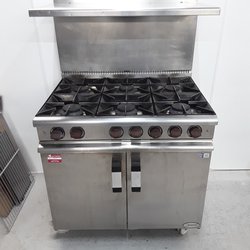 Used Moorwood Vulcan  6 Burner Range Cooker (12624)