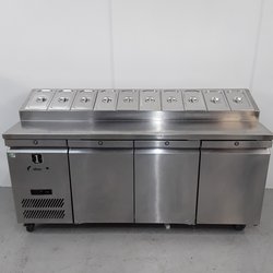 Used Williams HJC3SA 3 Door Bench / Prep Fridge