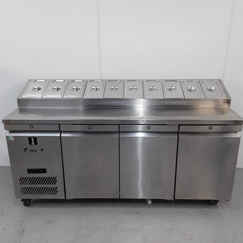 Used Williams HJC3SA 3 Door Bench / Prep Fridge
