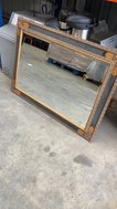 Carved mirror