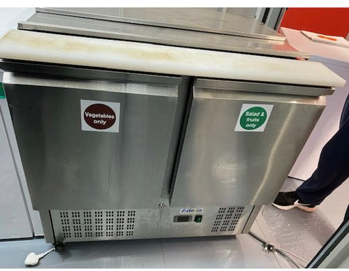 Adexa saladette counter 2 door