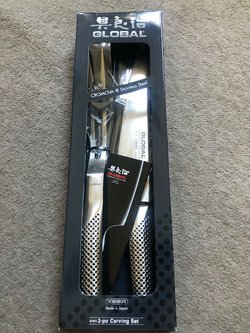 Global G-313 2 Piece Carving Set