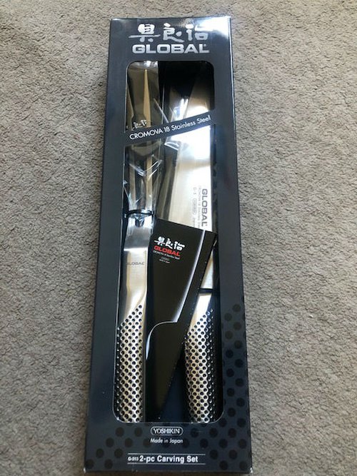 Global G-313 2 Piece Carving Set