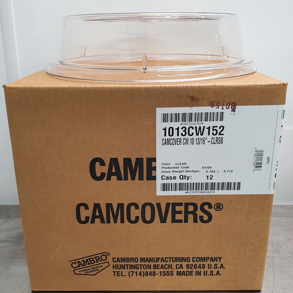 Cambro  11" (29cm) Plate Covers Camcovers