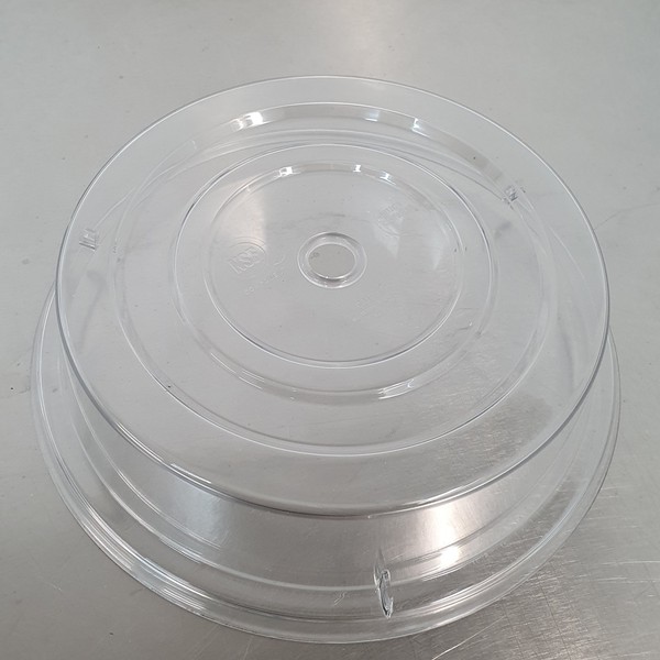 Clear Cambro  11" (29cm) Plate Covers