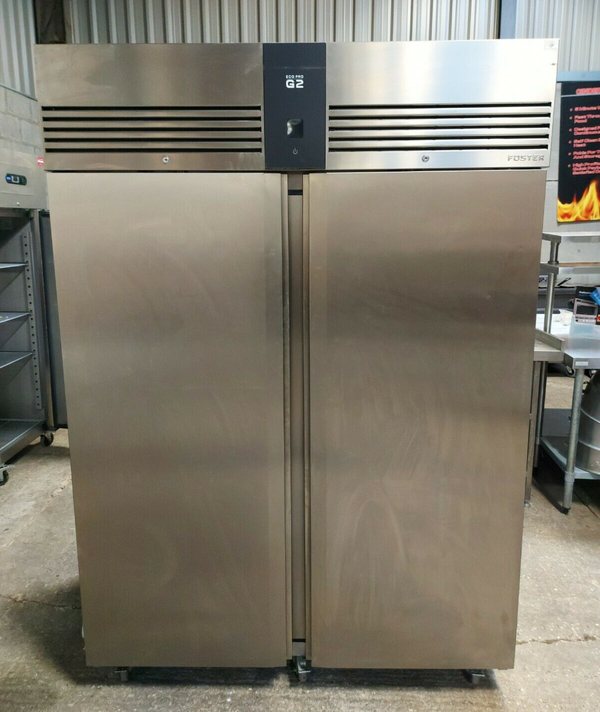 Secondhand Catering Equipment Upright Double Door Freezers Foster