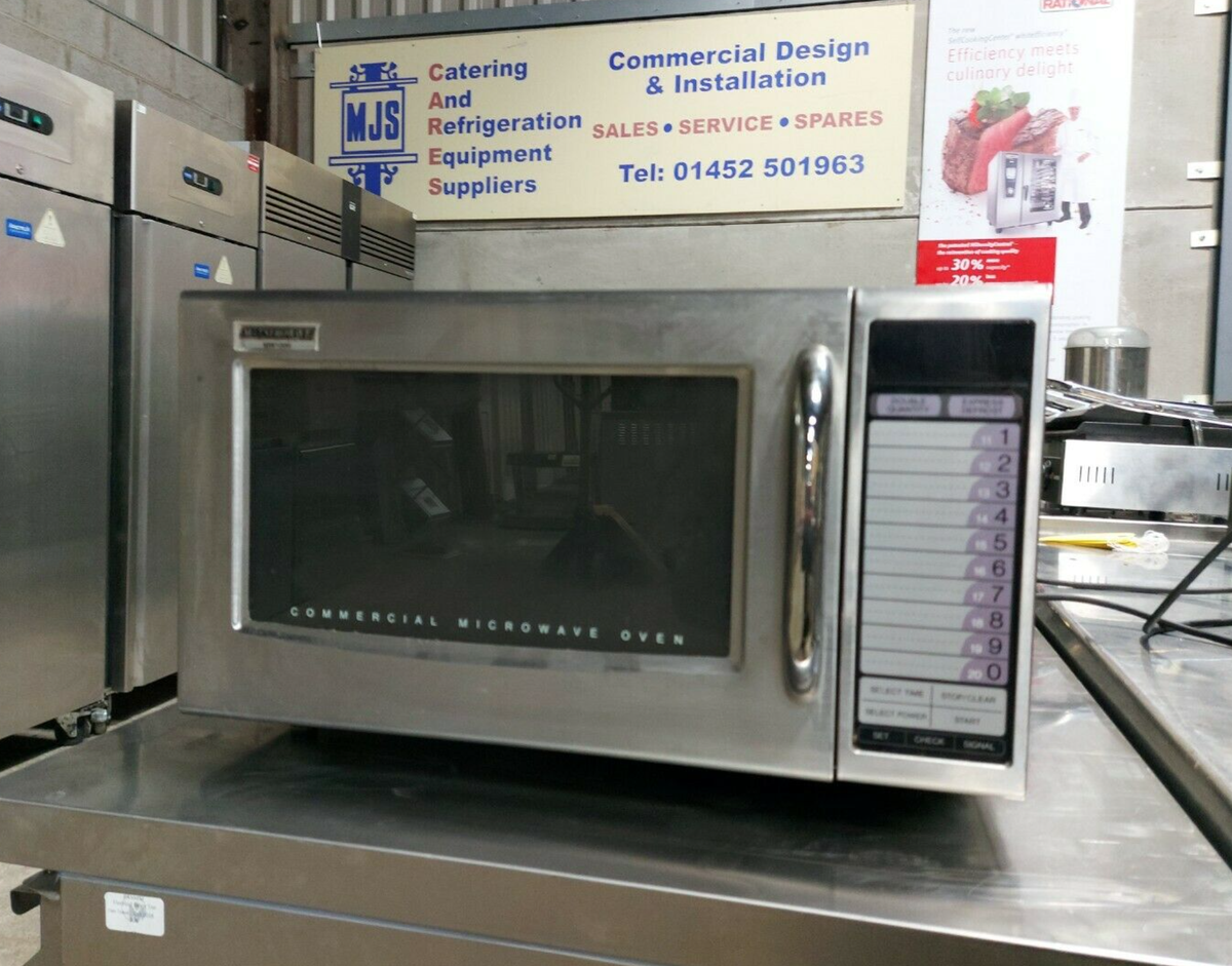 Secondhand Catering Equipment Microwave Cookers Maestrowave MW1000 Stainless Steel