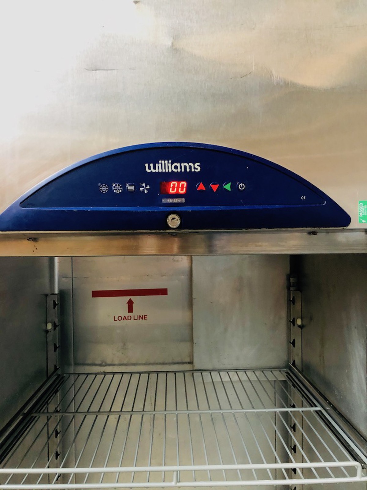 Secondhand Catering Equipment Upright Single Door Freezers Williams Commercial Freezer