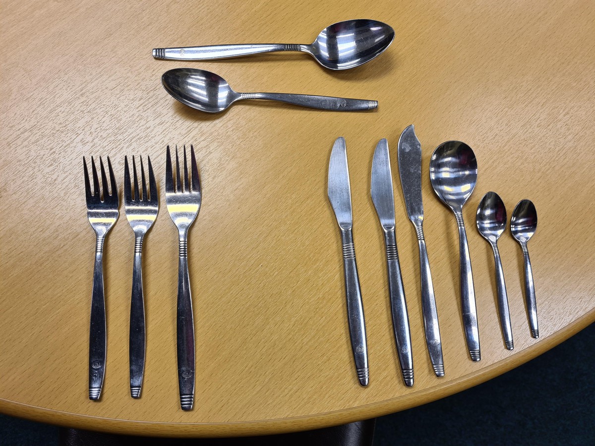 Secondhand Catering Equipment Cutlery Stainless Steel Cutlery Job