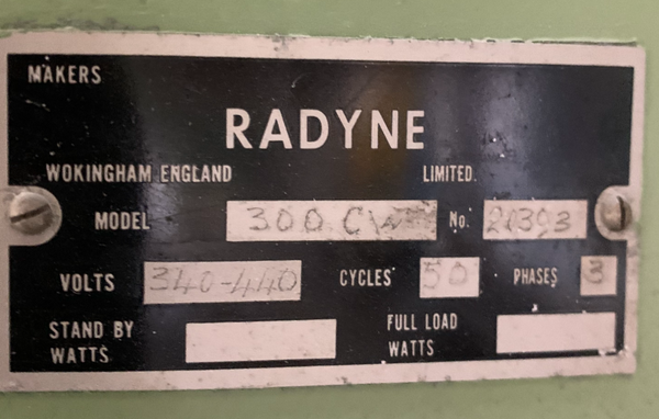 Raydine RF 300 CW