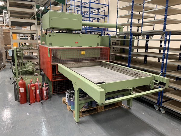 Used HF platen welder