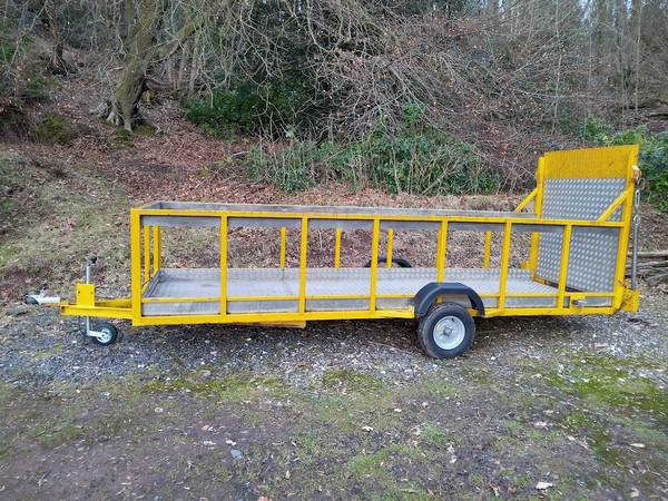 Flatbed / Plant Trailer Single Axle for sale