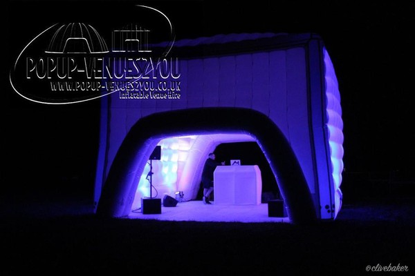 Ex Rental 6 Metre Inflatable Cube Marquee