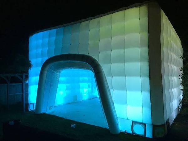 8m Inflatable Cube Marquee
