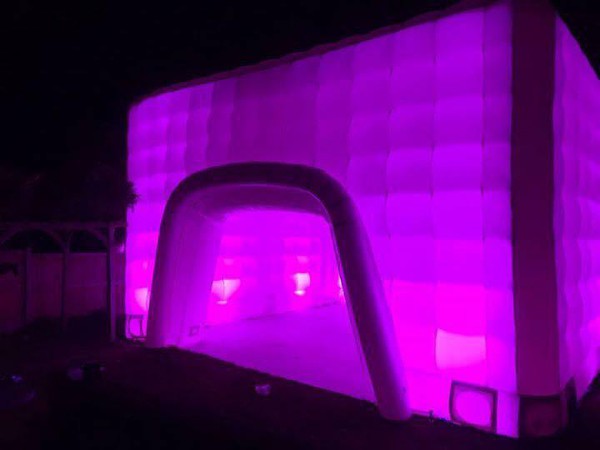 Used 8m Inflatable Cube Marquee