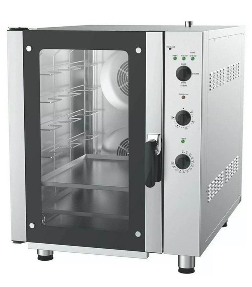 Six grid electric oven with steam Six grid electric oven with steam
