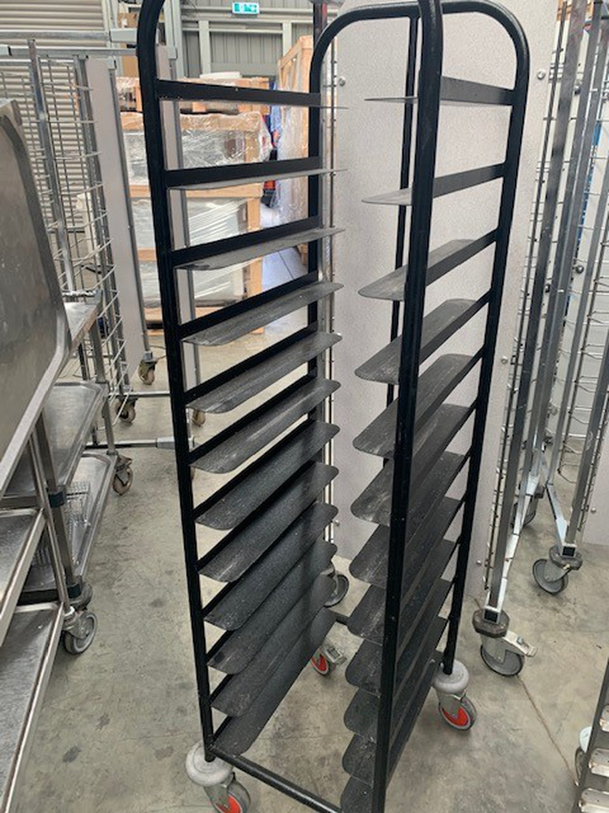 Secondhand Catering Equipment Clearing Trolleys And Tray Racks Tray