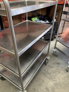 Used Stainless Steel Trolley