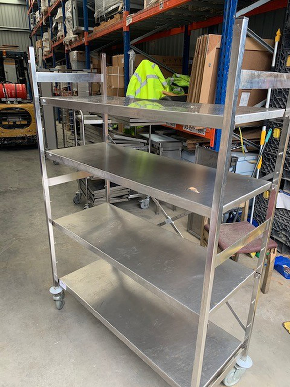 Secondhand Catering Equipment Shelves and Storage Racks Heavy Duty