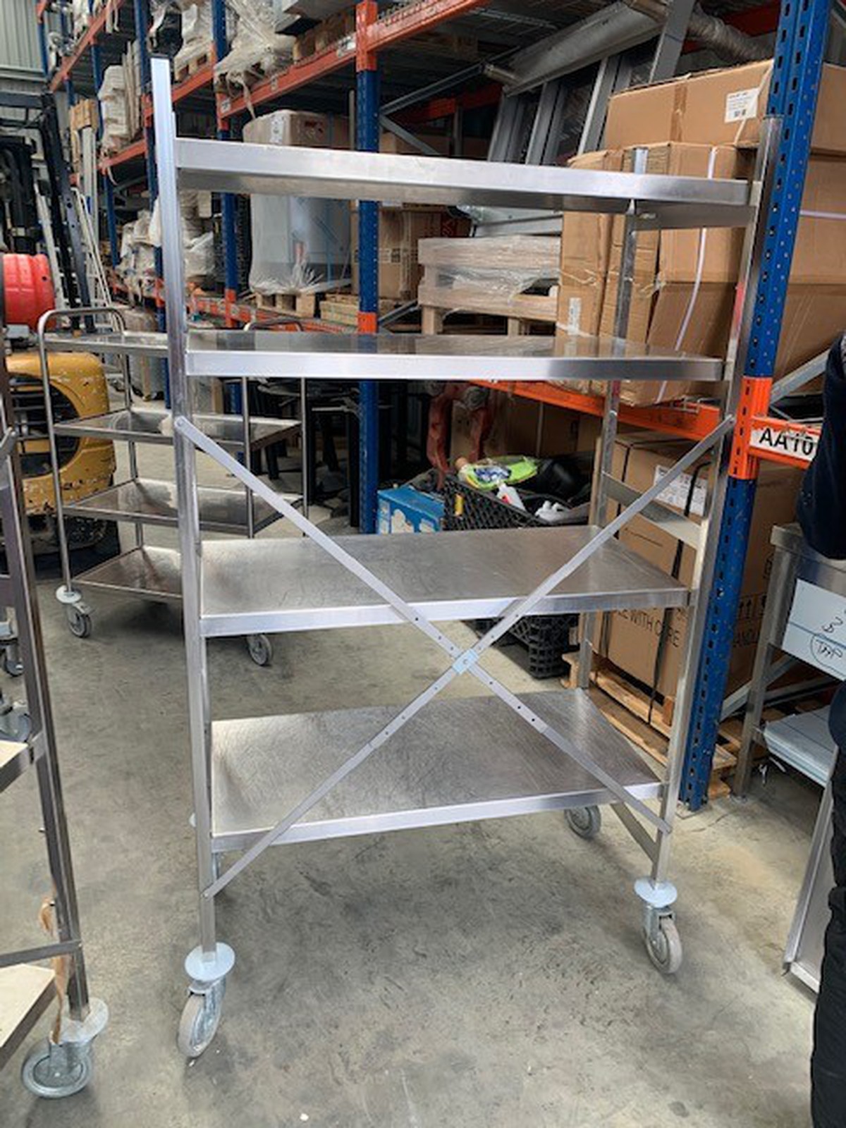 Secondhand Catering Equipment Shelves and Storage Racks Heavy Duty