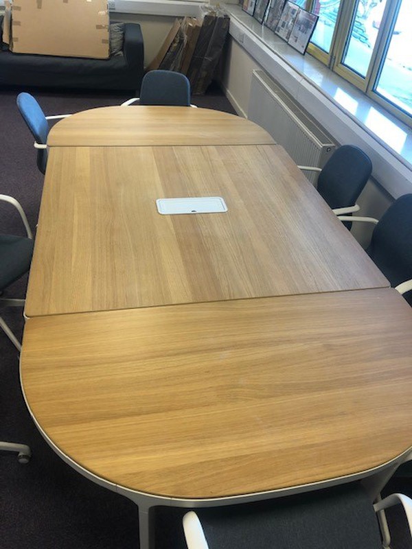 Office Conference Table and 8 Chairs