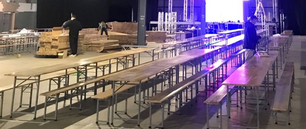 Beer Benches and Tables for sale